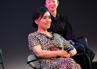 Kang Ae-shim speaks during Netflix's FYSEE Squid Game Season 2 ATAS Official at The Egyptian Theatre Hollywood on May 30, 2025 in Los Angeles, California. | Image via: Getty